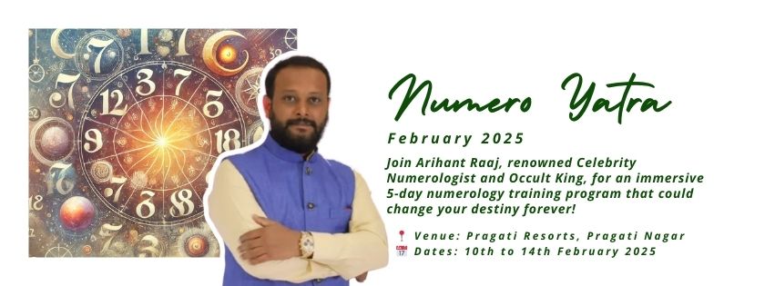 Numero Yatra with Dr Arihant Raaj February 2025